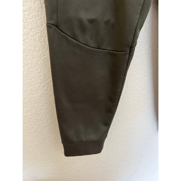 Nike Dri-FIT Tapered Joggers Olive Green Polyester Athletic Pants Size M - Picture 6 of 10